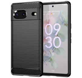 Lankstus carbon Case Dėklas google Pixel 7 Juodas