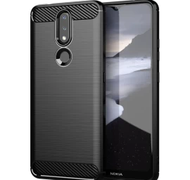 Lankstus Dėklas nokia 2.4 Juodos Spalvos