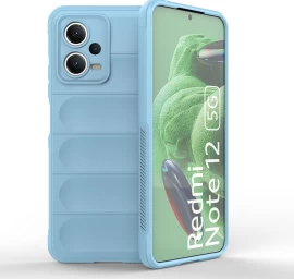 Lankstus Dėklas Xiaomi Redmi Note 12 5g / Poco X5 5g Magic Shield Case Light Blue