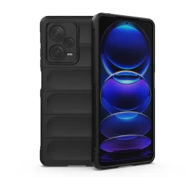Lankstus Dėklas Xiaomi Redmi Note 12 Pro+ Magic Shield Case Black