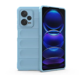 Lankstus Dėklas Xiaomi Redmi Note 12 Pro+ Magic Shield Case Light Blue