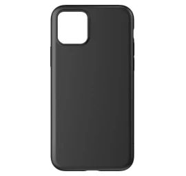 Lankstus Gelinis Dėklas Iphone 15 Soft Case Juodas