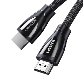 Lankstus Kabelis Su Pynėmis Hdmi 8k 60hz 2 M - Juodas
