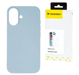 Lankstus Silikoninis Dėklas samsung Galaxy S25 Ultra Silicone Case - šviesiai Mėlynas