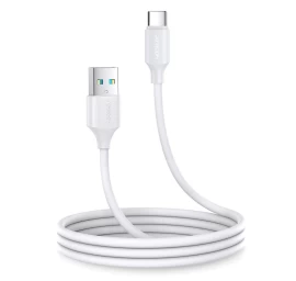 Lankstus Tvirtas Usb - Usb-c Kabelis įkrovimui Ir Duomenų Perdavimui, 1 M, Baltas