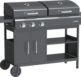 Lauko kepsninė / grilis 2 viename | anglis / dujos | 8,6KW (99649)