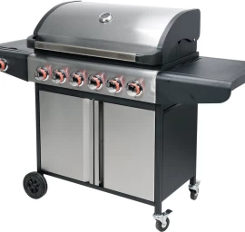 Lauko kepsninė / grilis | dujos | 6 + 1 | nerūdijantis plienas | 18,2 kW (99653)