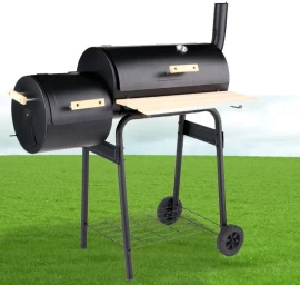 Lauko kepsninė / grilis | su dangčiu ir grotelėmis | 60 cm (99513)