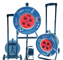 Lauko prailgintuvas ritėje 50m su 4 lizdais RANGERS, RS-1506