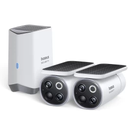 Lauko Saulės Stebėsenos Rinkinys 2 3k Kameros 8x 16gb - Baltos Spalvos