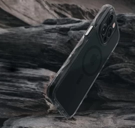 Laut Crystal Matter Apsauginis Dėklas Iphone 14 Pro Max, Suderinamas Su Magsafe (juodas)