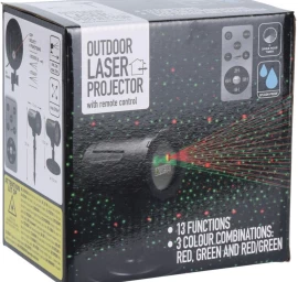 Lazerinis Projektorius Su 13 Funkcijų Ir Nuotolinio Valdymo Pultu