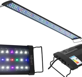 Led Akvariumo Augalų Augimo šviesa Viso Spektro 156 Diodai 113 Cm 30 W