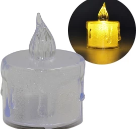 Led Dekoratyvinė žvakė 3,6x5 Cm Decorated