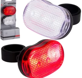 Led Dviračių žibintai Priekyje Ir Gale 3led Xqmax