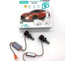 LED H7 D18 lemputės 12-24W 2x180W su CANBUS