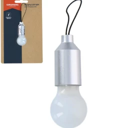 Led Kelioninis žibintuvėlis Grundig - Sidabrinis