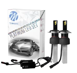 LED KOMPLEKTAS M-TECH Platinum H4