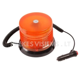 LED Švyturėlis (rotacinis) žibintas su magnetu 12 / 24V