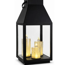 Led žibintas „lampion“ 35 Cm, 3 žvakės, „saska Gift &amp; Decor“