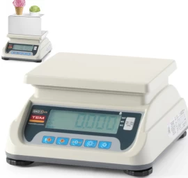 Ledų Porcijinės Svarstyklės Su Legalizavimu M Rs232 Lcd 20 G - 6 Kg / 2g