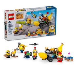 Lego 75580 Minions - Minionai Ir Bananų Automobilis