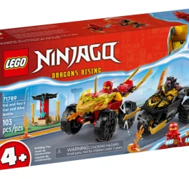 Lego Ninjago Automobilių Ir Motociklų Mūšis Tarp Kai Ir Ras 71789