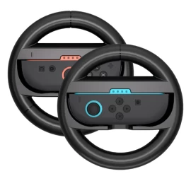 Lenktynių Ratas joy-con Valdikliui nintendo Switch 2 Juodas - 2 Vnt.