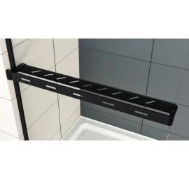Lentynėlė dušo sienelei RAVENA Black