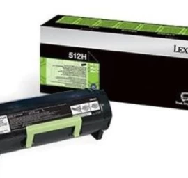 Lexmark 512h Juodos Spalvos Tonerio Kasetė 51f2h00