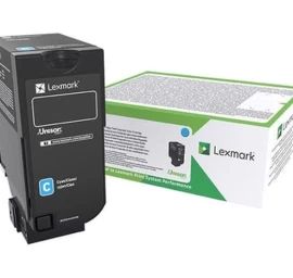 Lexmark Cs725 Mėlynos Spalvos Tonerio Kasetė 74c2hce