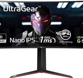 Lg 34gn850p-b Monitorius (34&amp;quot; /nano Ips /160hz /3440 X 1440 / Juodos Spalvos)