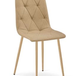 libra Kėdė - Ruda Medžiaga / Medžio Spalvos Kojos X 2