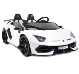 Licencijuotas Lamborghini Aventador Svj 2 Vaikams, Drifto Funkcijos Minkšta Sėdynė, Minkšti Ratai/sx2028