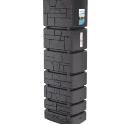 Lietaus Vandens Rezervuaras Bokšto Akmuo 350l Antracitas