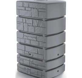 Lietaus Vandens Rezervuaras Bokšto Akmuo 350l Lygus Pilkas