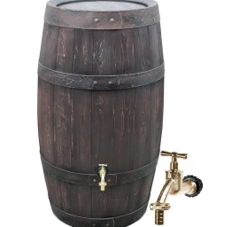 Lietaus Vandens Talpykla Statinė 250l Umbra Wood