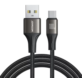 light-speed Usb-a - Usb-c Didelės Spartos Perdavimo Kabelis 100 W 1,2 M Juodas