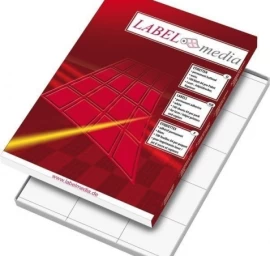 Lipnios etiketės LabelMedia, A4, baltos, 105x148.5 mm, (4) (100)  0707-752