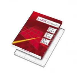 Lipnios etiketės LabelMedia, A4, baltos, 105x74 mm, baltos, (8) (100)