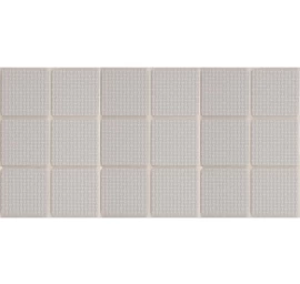Lipnūs padukai baldams balti 25x25mm 18vnt. (74902)
