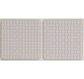 Lipnūs padukai baldams balti 85x85mm 2vnt. (74904)