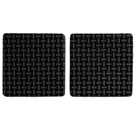 Lipnūs padukai baldams juodi 85x85mm 2vnt. (74898)