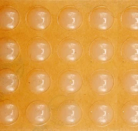 Lipnūs padukai baldams silikoniniai skaidrūs 10mm 20vnt. (74911)