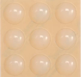 Lipnūs padukai baldams silikoniniai skaidrūs 15mm 9vnt. (74913)