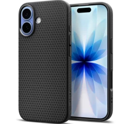 liquid Air Galinis Apsauginis Dėklas iphone 17 - Matinis Juodas