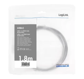 Logilink Hdmi 1.8 Usb Kabelis