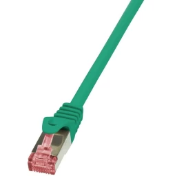 Logilink S/ftp Cat.6 1 M, žalias, 1 Komutacinis Kabelis