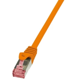 Logilink S/ftp Cat.6a 3 M Oranžinės Spalvos 3 Komutaciniai Kabeliai