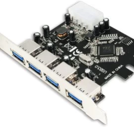 Logilink Usb3.0 4 Prievadų Pci-express Kortelė Pc0057 4x Usb 3.0 Valdiklis